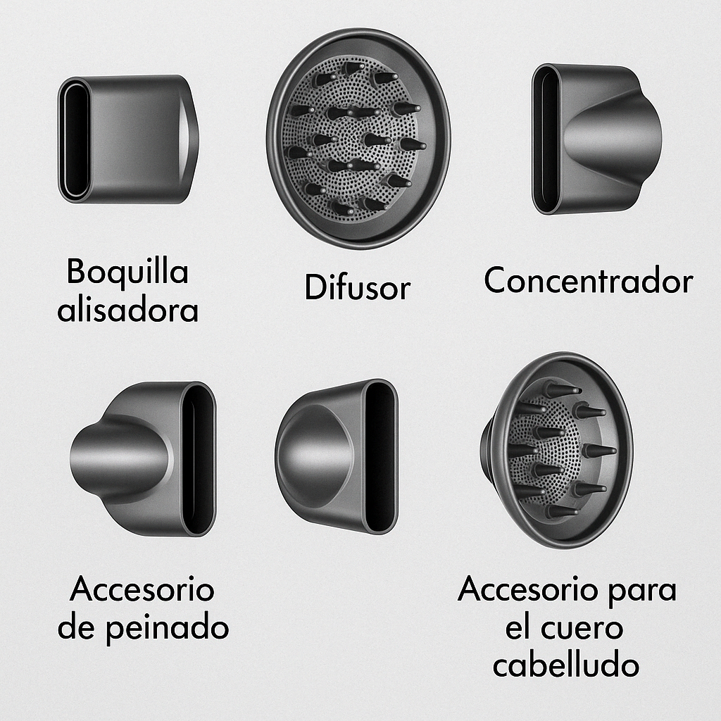 Secador iónico iPro Air 5 en 1